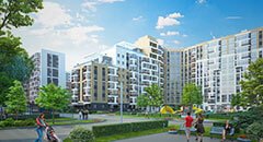ЖК Энфилд: европланировки, отделка. Квартиры с палисадниками, дворы без машин. Квартиры от 1,67 млн