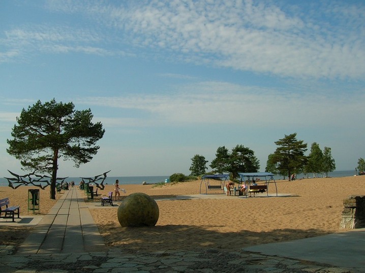 Красивые пляжи Курортного района. Фото с сайта http://nevnov.ru